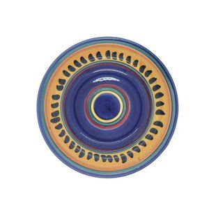 Rimmed Soup Bowls Pier 1 One Italian Swirl 9 3/8" Earthenware 1 bowl Geometric